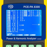 PCE PA 8300 2 Clamp Meter  (with Flexible Rogowski Coils) - PCE-PA 8300-2