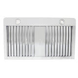 ProLine Stainless Steel Vent Hood, Wall Mounted Quiet Operation - PLFW 129J