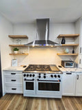 ProLine PLFW 520 Wall Mounted Range Hood, 600/1200 CFM, Convertible