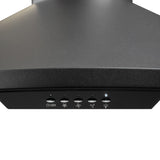Proline Vector PLFW-Vector.30 Wall Range Hood, 600 CFM, Stainless/Black