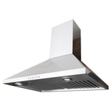 ProLine Wall-Mounted Range Hood, Ducted, 900/1200 CFM, Stainless Steel Finish Proline - PLGW 129 SC