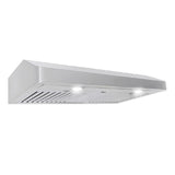 ProLine Under-Cabinet Range Hood, Convertible to Ductless, 600 CFM, Stainless Steel Proline - PLJW 185 Slim
