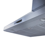 Proline Wall Mount Range Hood - 550 CFM | Stainless Steel | Space-Saving Under-Cabinet Design | Elite Dream Home Series - PLSW 129R