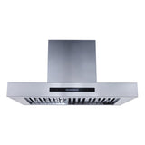 Proline Wall Mount Range Hood - 550 CFM | Stainless Steel | Modern Design | Elite Dream Home - PLSW 755FSCU
