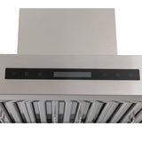 Proline Wall Mount Range Hood - 550 CFM | Stainless Steel | Premium kitchen experience | Elite Dream Home - PLSW 755RC