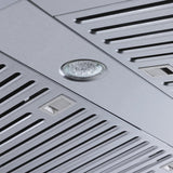 Proline PLSW ProS Wall Mount Range Hood - 550/1200 CFM | Stainless Steel | New 2025 Design | Elite Dream Home Series - PLSW ProS.30