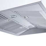 Proline PLSW ProS Wall Mount Range Hood - 550/1200 CFM | Stainless Steel | New 2025 Design | Elite Dream Home Series - PLSW ProS.30