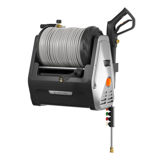 Giraffe Tools Grandfalls Retractable Pressure Washer Plus+ 2400 PSI New - HP135-G30A