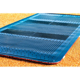 iDeal Portolite 12’x6’ SpikeTek Full Batter's Mats - BB7212RED