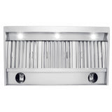 Proline Ductless Under Cabinet Range Hood, Stainless Steel – PLJW 102