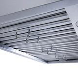 Proline King Air 30" Wall-Mounted Range Hood, 550/1200 CFM - PLSW-KING-AIR.30-BLACK