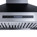 Proline King Air 30" Wall-Mounted Range Hood, 550/1200 CFM - PLSW-KING-AIR.30-BLACK
