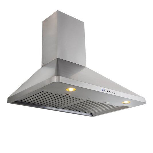 Proline Wall-Mounted Range Hood, 900/1200 CFM – PLJW 129