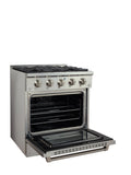 Proline PLSR Gas Range, 15,000 BTUs – PLSR 30GG