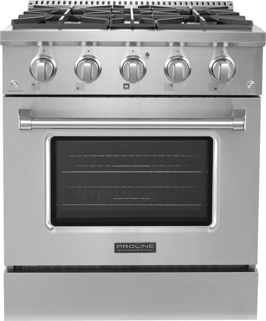 Proline PLSR Gas Range, 15,000 BTUs – PLSR 30GG