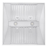 Proline  Island Range Hood, Ducted, 900/1800 CFM, Stainless Steel Finish - Proline PROSI