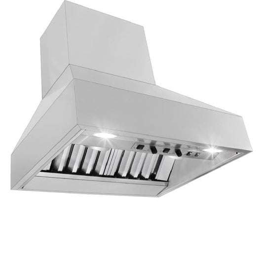 Proline ProVWC Wall Mounted Range Hood, Ducted, Stainless Steel