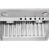 Proline ProVW Under-Cabinet Range Hood, Ducted, Variable CFM