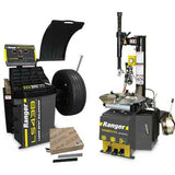 Ranger R980XR Tire Changer + LS43B Wheel Balancer + Tape Weight Rolls Black and Silver 1400pcs - 5140128