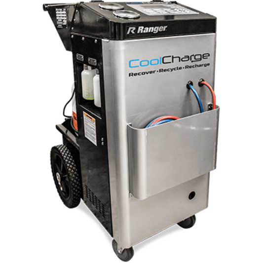 Ranger CoolCharge AC-134A R-134A Auto Recovery Recycling and Recharging Machine Automatic Meets UL 1963 and SAE J2788 Includes Vacuum Pump -  5150025