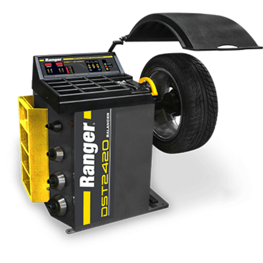 Ranger DST2420 Wheel Balancer 36mm Shaft 30" Maximum Wheel Diameter Capacity Gray-Yellow - 5140156