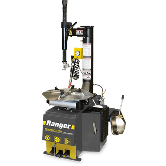 Ranger R980XR Tire Changer + LS43B Wheel Balancer + Tape Weight Rolls Black and Silver 1400pcs - 5140128