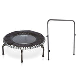 JumpSport 370 Indoor Lightweight 39-Inch Heavy Duty Fitness Trampoline, Black - 250169