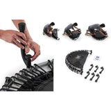 JumpSport 350f Indoor Lightweight 39-Inch Trampoline and Handle Bar Accessory - 250144