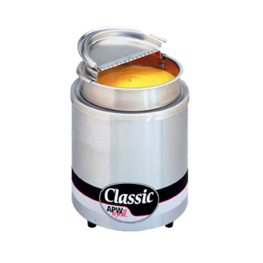 APW Wyott RW-2V-SP Electric Countertop Food Warmer Package - 11 Quart Capacity - AWRW2VSP