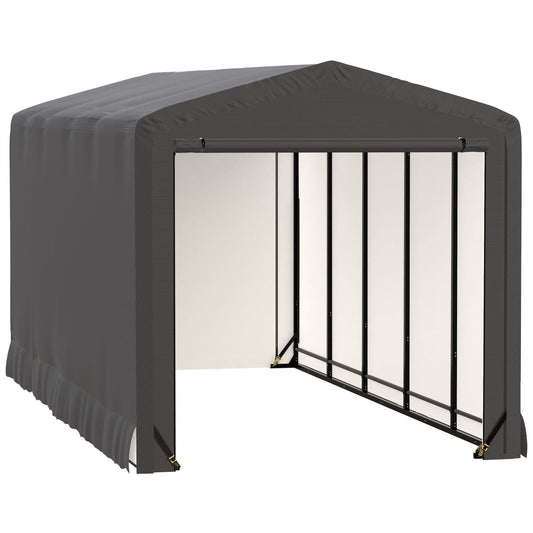 ShelterLogic | ShelterTube Wind and Snow-Load Rated Garage 10x23x10 Gray