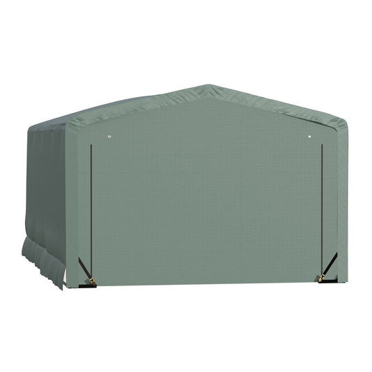 ShelterLogic | ShelterTube Wind and Snow-Load Rated Garage 12x18x8 Green