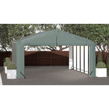 ShelterLogic | ShelterTube Wind and Snow-Load Rated Garage 20x23x12 Green