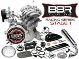 Switz Cruz + BBR Tuning 2-Stroke Stage 4 Performance Engine - SKU: SZ-CRUZ-BLU + STK-BEK80-B + FH-CDI-ST1 + BBR-HPHEAD + SD-HPCARB + WPS-2-B6HS + FH-EXPCHAMB-CRM