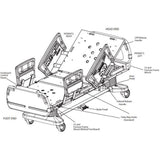 Stryker Secure II Hospital Bed - MFI-SYK-3002