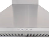 Proline Stylish Ductless Stainless Steel Wall Mounted Range Hood, 600 CFM - Proline PLJW 129 RK600