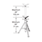 Sumner ST-801 Heavy Duty Hi-Jack V-Head Pipe Stand - Sumner 780375