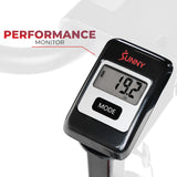 iDeal Sunny Health & Fitness Premium Magnetic Resistance Smart Indoor Cycling Bike with Quiet Belt Drive and Exclusive SunnyFit App Enhanced Bluetooth Connectivity