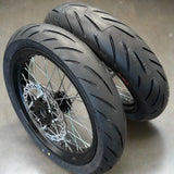 Surron Ultra Bee Supermoto Wheel Kit - 51200-YQ5A-Z04-51300-YQ5A-Z04