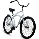 Tracer 26" Avalon GT Fat Tire Stretch Beach Cruiser Bike - MB-AVALON GT-BK/BK
