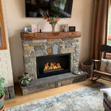 The Bio Flame 38-Inch Firebox SS Built-in Ethanol Fireplace