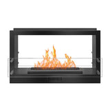 The Bio Flame 38-Inch Smart Firebox DS - See-Through Ethanol Fireplace