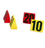 Trigon Sports Solid Foam Weighted Triangle Sideline Markers - 11pc Set FBST11