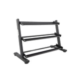 TKO Strength 3-Tier Rail Dumbbell Rack - 6230-B