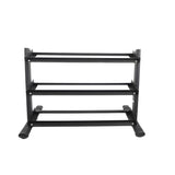 TKO Strength 3-Tier Rail Dumbbell Rack - 6230-B