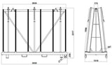 Aardwolf Transport Frame Mod TF3050H - TF3050H