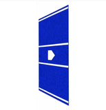 Trigon 6' x 12' Pro Turf Colored Home Plate Batting Mats - BTM612OR