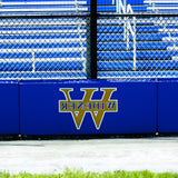 Trigon Sports BSPAD26L 2 x 6 ft. Standard Folding Backstop Padding with Graphics - BSPAD26L