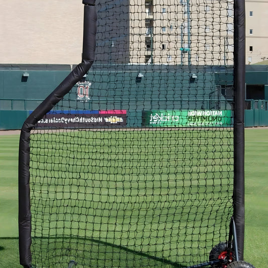 Trigon Sports ProCage 5’ x 7’ Mini Professional L-Screen Set - BLPRO57