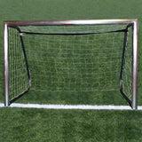 Trigon Sports Soccer Goal 4.5 x 9 ft. Portable & Round Natural with Net - SG3459N