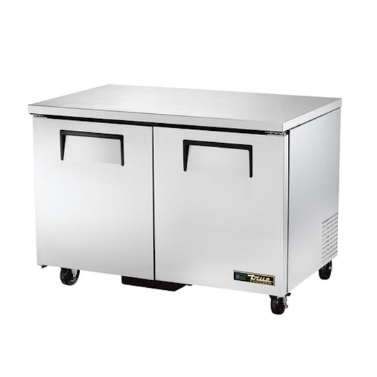 True TUC-48F-HC Two Section Solid Door Undercounter Freezer - TUC-48F-HC-Stock
